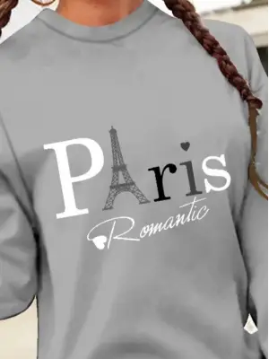 Omarı Yazılı Kadın Uzun Kollu Viskon Elbise