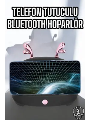 Yeni Nesil Akıllı Hoparlör Telefon Tutacağı Uzun Pil Ömrü Yüksek Ses Kaliteli