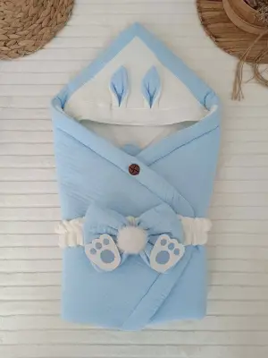 Göz Alıcı Müslin Bebek Battaniyesi