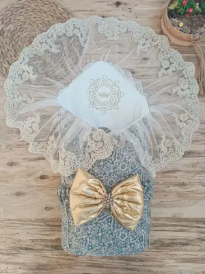 Zarif Güpürlü Bebek Battaniyesi Fiyonk Detaylı