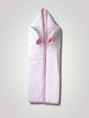 Minimal Fermuarlı Kadife Bebek Battaniyesi