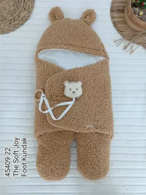 Şık Yenidoğan Bebek Battaniyesi Kundak