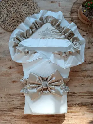 Etkileyici Bebek Battaniyesi Kundak Vizon