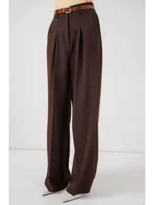 Trend Yüksek Bel Palazzo Pantolon