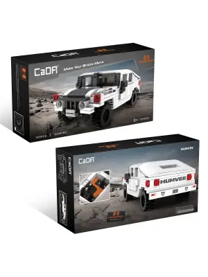 Omarı Havalı Off-Road Blok Oyuncak Seti Parça - Serbest Oyun Eğlencesi