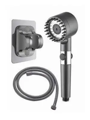 Yüksek Performanslı Masaj Etkili Su Tasarruflu Duş Başlığı Krom Kaplama Uzun Ömürlü