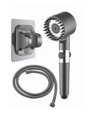 Yüksek Performanslı Masaj Etkili Su Tasarruflu Duş Başlığı Krom Kaplama Uzun Ömürlü