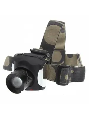 Omarı Güçlü Aydınlatma Sağlayan Kablosuz Kafa Feneri