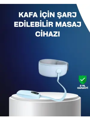 Yumuşak Dokulu Baş Masaj Bandı Günlük Kullanıma Uygun