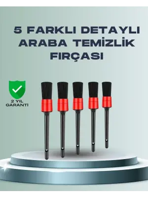 Yumuşak Kıllı Araç Bakım Fırça Takımı