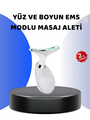 Yüz Ve Boyun İçin Led Işık Terapili Bakım Cihazı