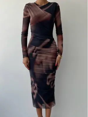 Omarı Zarif Tül Elbise Modelleri İncele