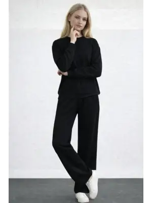 Zarif Bisiklet Yaka İki İplik Takım