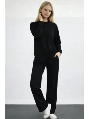 Zarif Bisiklet Yaka İki İplik Takım