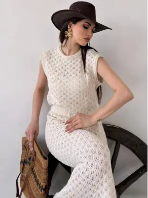 Zarif Bluz & Etek Triko