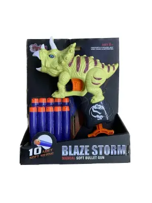 ZC7128-26-27-28 Yumuşak Mermili Dinazor - Vardem Oyuncak