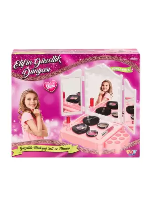 ZEY2044 LED Işıklı Elifin Güzellik Dünyası Makyaj Seti -Zey Toys