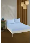 %100 PAMUKLU ÇİFT KİŞİLİK ÇARŞAF TAKIMI-LASTİKLİ