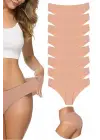 Omarı Lazer Kesim Esnek Dikişsiz İnce Külot Seti