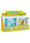 Omarı Eğlenceli Hayvan Bulmaca Seti