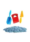 03691 AKSESUARLI MAVİ KİNETİK OYUN KUMU 1000 GR