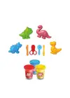 Omarı Gerçekçi 3D Dinozor Oyuncakları Hamur Seti