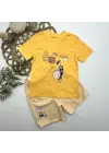 Trend Kısa Kollu Tişört 2li Bebek Takımı