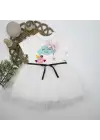 Zarif Nakışlı Kız Bebek Elbisesi