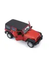 Omarı Jeep Wrangler Unlimited Model Araba 1:24 Ölçekli