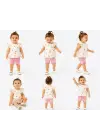 1/3 Yaş Piti Kalp Baskılı Çocuk Takımı