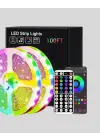 10 Metre Usb Smart Şerit Led Kumandalı Telefon Kontrollü