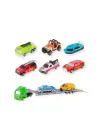 10 Parça Araç Taşıyan Tır Seti - Die Cast - DS047 - City