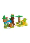 10446 Lego Duplo 3ü1 Arada Vahşi Hayvan Aileleri 92 parça +2aş