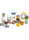 10447 Lego Duplo Ambulans ve Sürücü 19 parça +2 yaş
