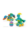 10451 Lego Duplo 3ü1 Arada Tekerlekli Dinozorlar 103 parça +3 yaş