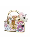 Omarı Taşıma Çantalı Peluş Unicorn Lou Lou
