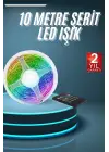 10m Şerit Led İç Mekan Renkli Rgb Şerit Led Kumandalı