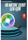 10m Şerit Led İç Mekan Renkli Rgb Şerit Led Kumandalı