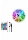 10m Şerit Led İç Mekan Renkli Rgb Şerit Led Kumandalı