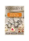 12li Kurabiye Kalıbı Seti Profesyonel Şef Paslanmaz Çelik  | Mutfak Sanatınızın Vazgeçilmezi