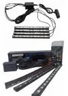 12li Şerit Led Işık Rgb Sese Ve Müziğe Duyarlı Araç İçi Ayak Altı