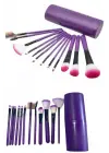 12 Parça Profesyonel Makyaj Fırçası Far Fırçası Allık Fırçası Yumuşak Kıllı