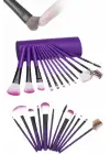 12 Parça Yumuşak Uçlu Makyaj Fırça Set-göz Ve Yüz Makyajı İçin Fırça Seti Profesyonel Makyaj Seti