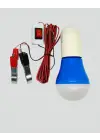 12v Led Ampul Timsah Kıskaçlı Taşınabilir Aydınlatma