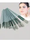 13lü Fiber Kıllı Yumuşak Makyaj Fırçası Seti Taşınabilir Ve Ergonomik Tasarım