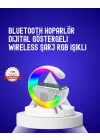 13 Renk Seçenekli Kablosuz Şarj Cihazlı Led Lamba