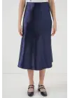 15806 Saten Etek - Lacivert
