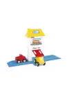 1824 FISHER PRICE ROADWAY SET with HOUSE - G