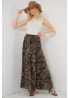 Etnik Desenli Uzun Etek
