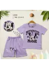 2/5 Yaş Minnie Mouse Baskılı Çocuk Takımı